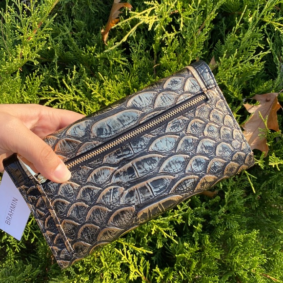 Brahmin Check Book Wallet - Picture 4 of 8